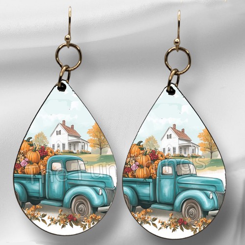 Orecchini goccia camion - goccia,