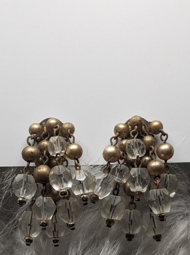 Orecchini vintage cristallo - orecchini,