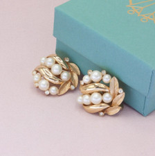 Orecchini Vintage Trifari Oro