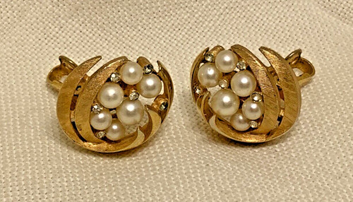 Orecchini vintage corona - vintage,