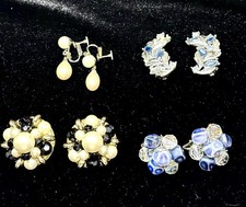 Orecchini Lotto 4 Vintage Clip